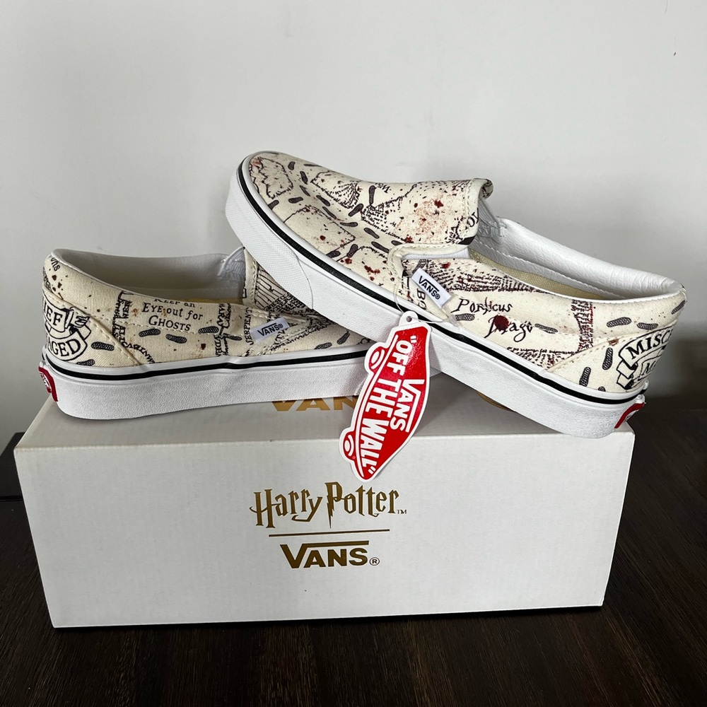 Vans - Harry Potter Marauders Map NWT